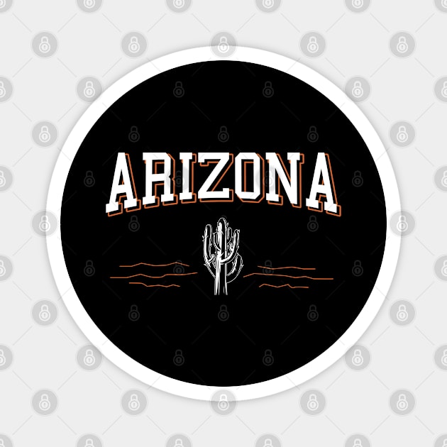 Arizona Dessert Magnet by Cooldruck